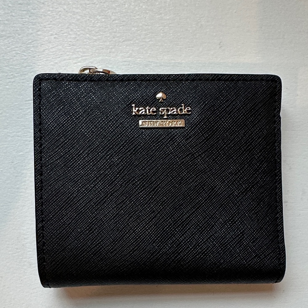 Kate Spade Black Compact Wallet